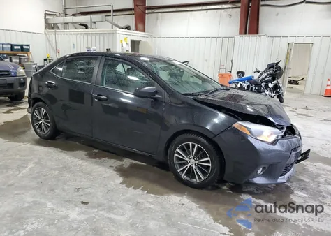 2016 Toyota Corolla L from USA, damaged, VIN 2T1BURHE2GC589618